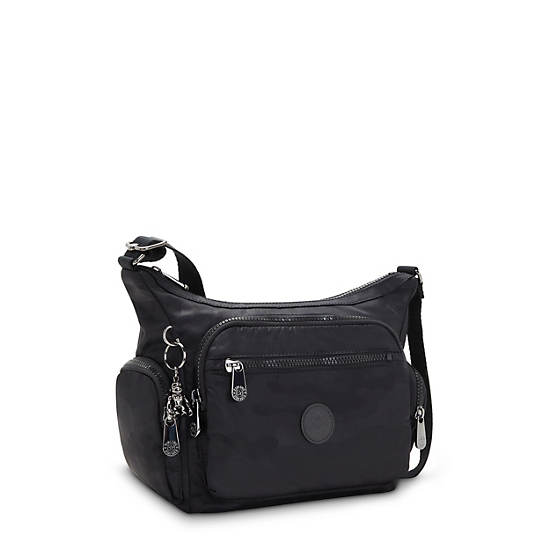 Sacs Crossbody Kipling Gabbie Small Noir Camouflage | FR 2076WN